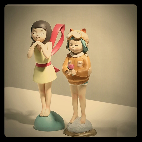 Creative Thinking Girl Decoration